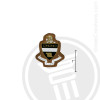 Kappa Alpha Theta Small Raised Wooden Crest