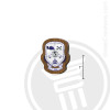 Sigma Lambda Beta Small Raised Wooden Crest