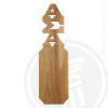 Alpha Sigma Alpha 21 Inch Blank Greek Letter Paddle