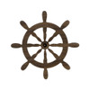 Wooden Captain's Wheel Symbol