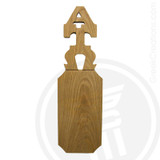 Alpha Tau Omega 21 Inch Blank Greek Letter Paddle