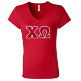 Bella Sorority Letter Shirts - Sew On Letters - Custom Greek Apparel -  DesignerGreek