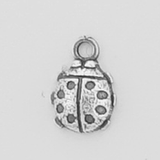 Sterling Silver Ladybug Symbol
