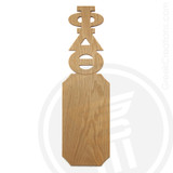 Phi Delta Theta 21 Inch Blank Greek Letter Paddle