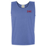 Fraternity Embroidered Comfort Colors Men's Tank Top