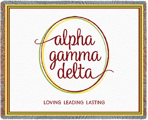 Alpha Gamma Delta Tapestry