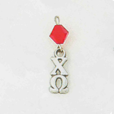 Sterling Silver Lavalier with Swarovski Crystal