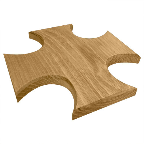 Alpha Tau Omega Maltese Cross Board or Plaque Side