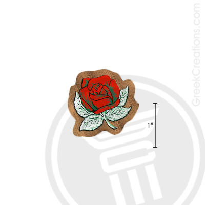 Alpha Omicron Pi Small Raised Wooden Crest