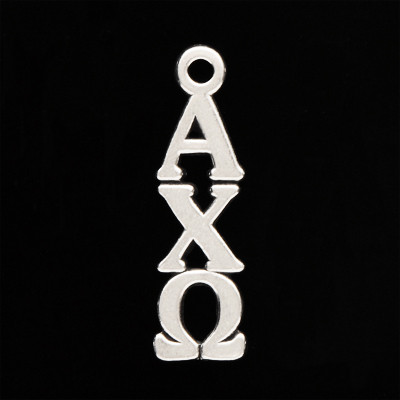 Sterling Silver Sorority JUMBO Lavalier