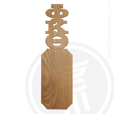 Phi Kappa Theta 21 Inch Blank Greek Letter Paddle