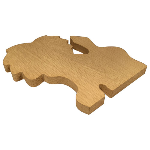 Alpha Delta Pi Lion Board or Plaque Side