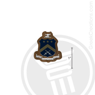 Pi Kappa Phi Small Raised Wooden Crest
