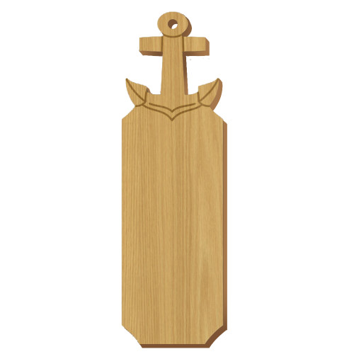 Alpha Sigma Tau Anchor Oak Plaque