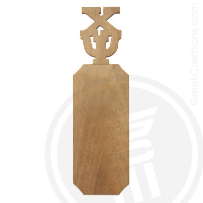 Chi Psi Cut Letter Plaque