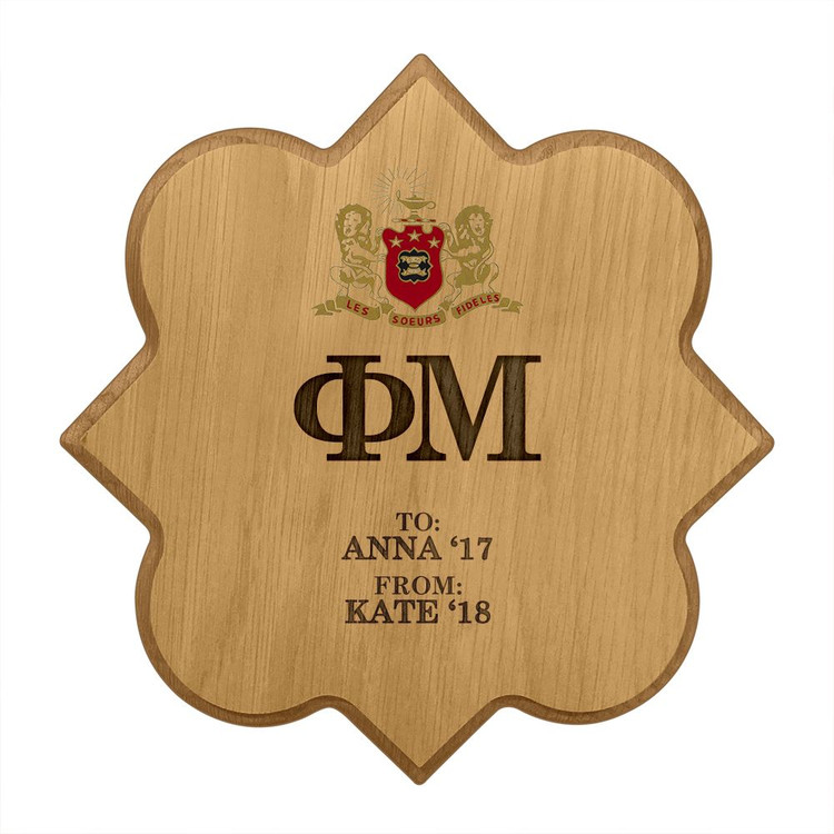 Engraved Wooden Plaques