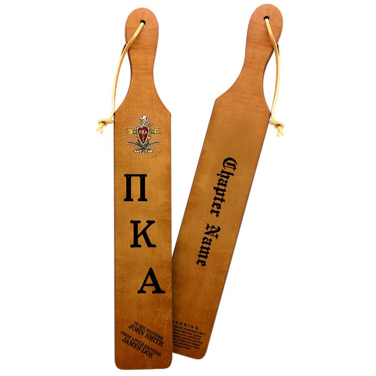 Custom Fraternity Paddles - Greek Gear