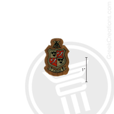 Delta Chi Small Raised Wooden Crest