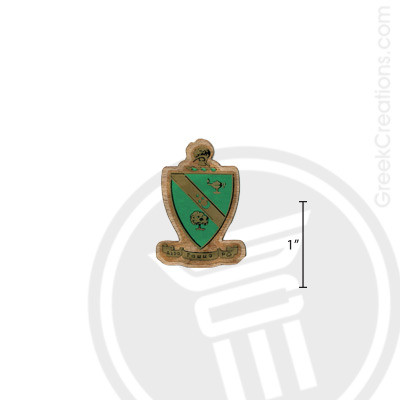 Alpha Gamma Rho Small Raised Wooden Crest