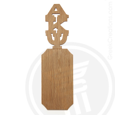 Alpha Kappa Psi 21 Inch Blank Greek Letter Paddle