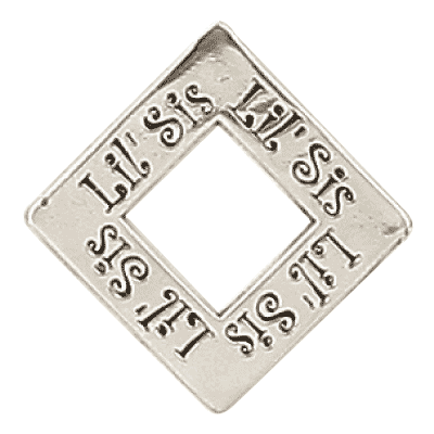 Sterling Silver Lil Sis Token