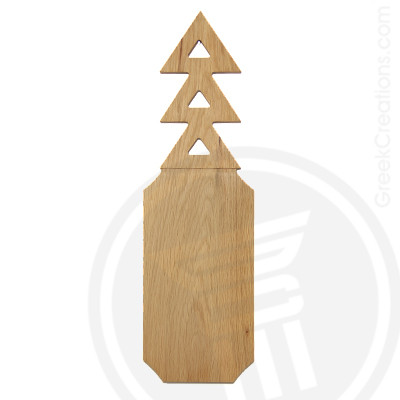 Delta Delta Delta 21 Inch Blank Greek Letter Paddle