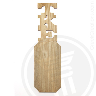 Tau Kappa Epsilon 21 Inch Blank Greek Letter Paddle