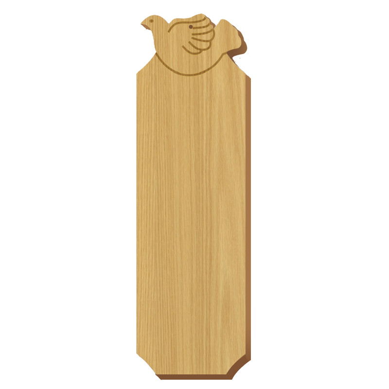 Sigma Kappa Dove Oak Plaque