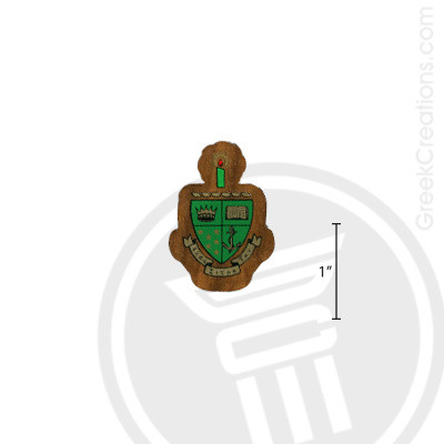 Alpha Sigma Tau Small Raised Wooden Crest