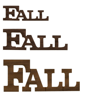 Logo Text - Fall
