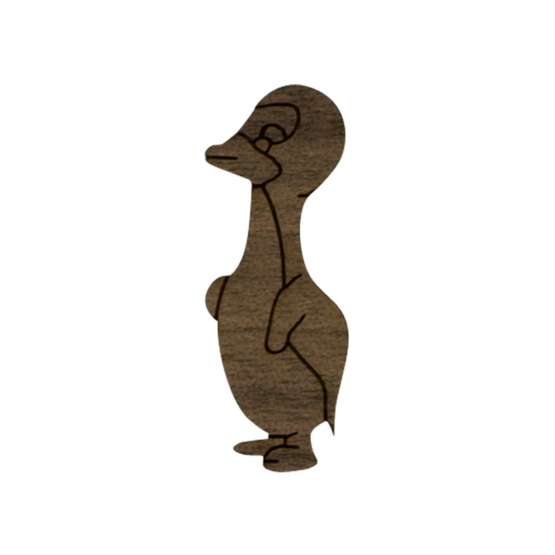 Wooden Penguin Symbol