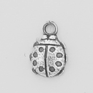 Sterling Silver Ladybug Symbol