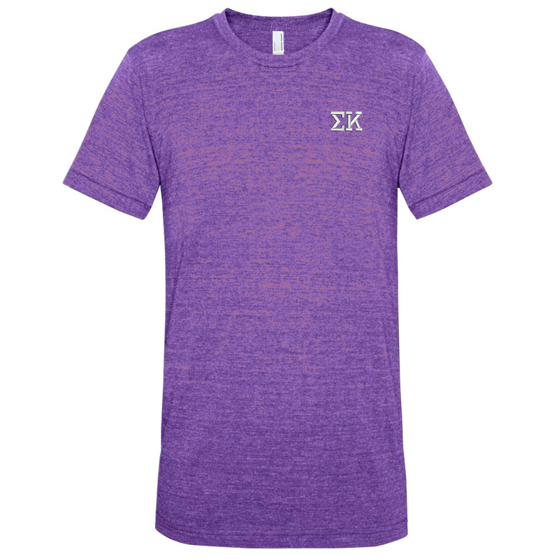 Fraternity & Sorority Embroidered American Apparel Unisex Vintage Track T