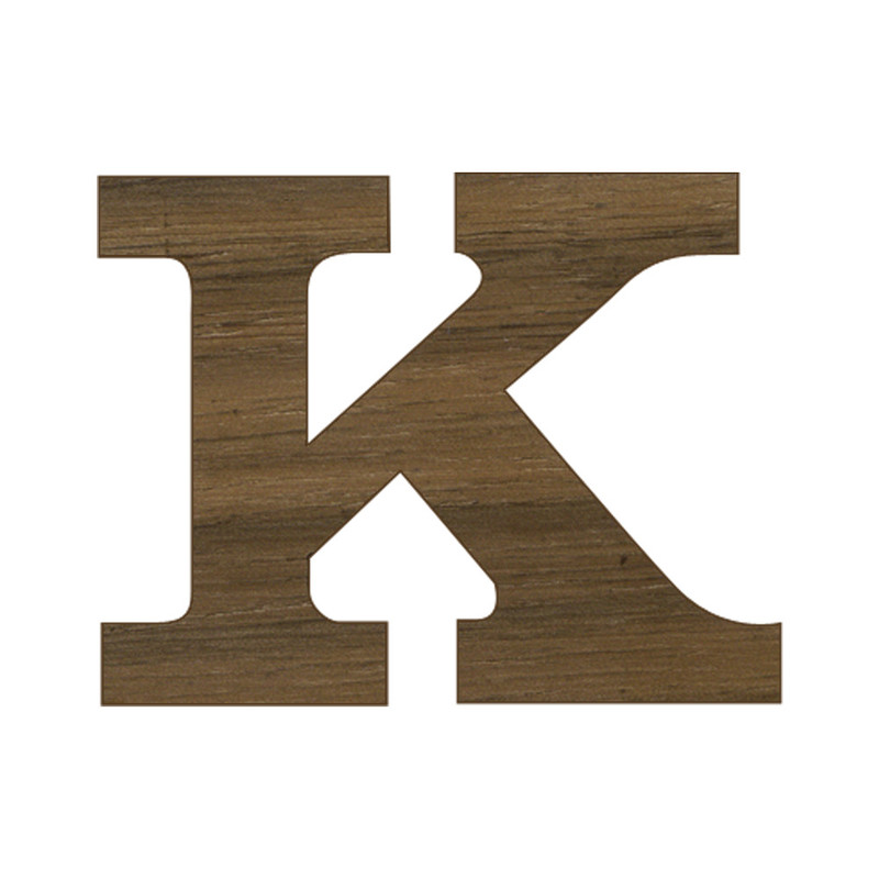 3/4 Inch Regular Wood Letters or Numbers