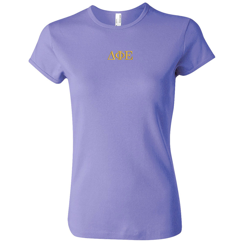 Sorority Embroidered American Apparel Short Sleeve T-Shirt