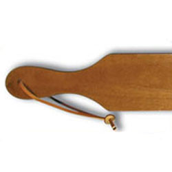 Leather Strap for Blank and Symbol Paddles
