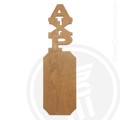 Alpha Chi Rho 21 Inch Blank Greek Letter Paddle