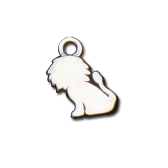 Sterling Silver Alpha Delta Pi Lion Symbol