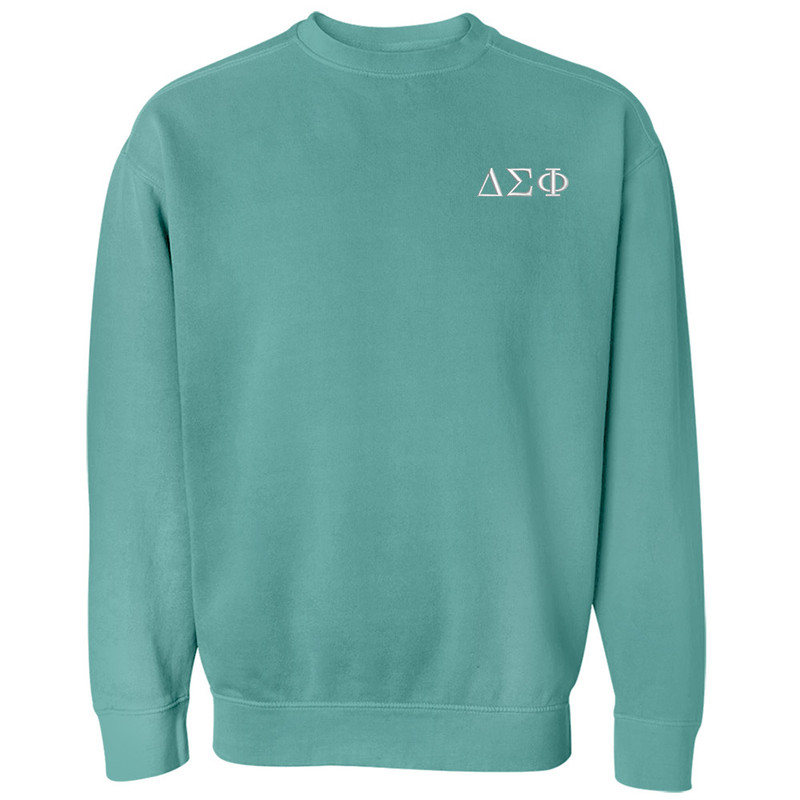 Fraternity & Sorority Comfort Colors Crewneck Sweatshirt