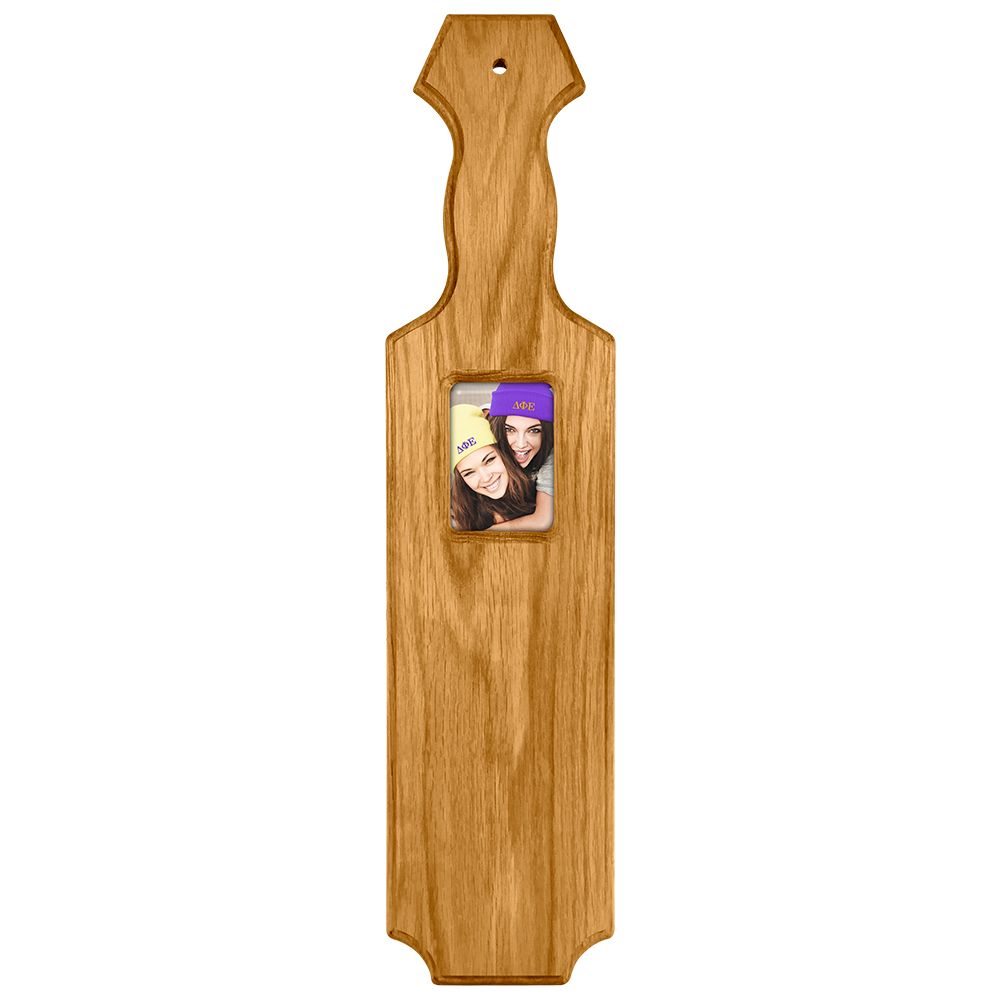Greek 21 Inch Blank Picture Frame Paddle -Style A