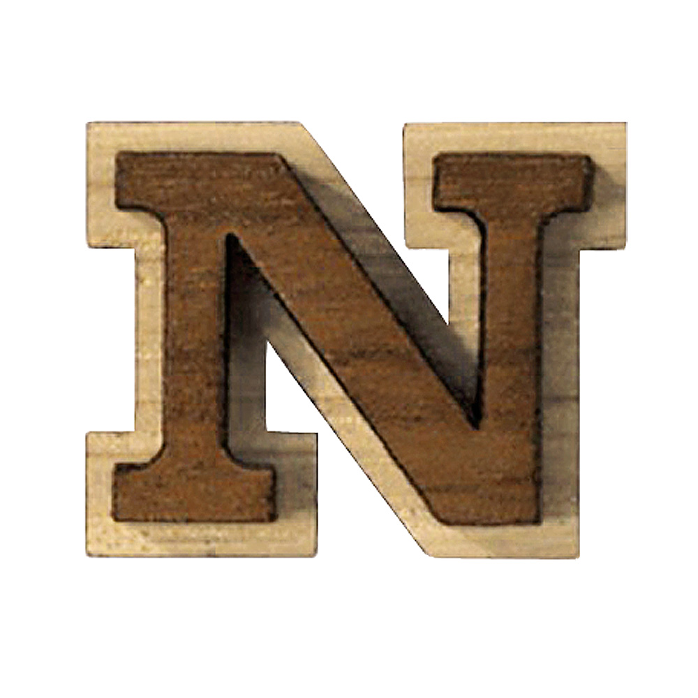 1 Inch Double Layer Wood Letters or Numbers