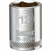 Metric Shallow Socket, 6-Point, 3/8 In. Drive, 13mm