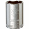 Metric Shallow Socket, 6-Point, 1/2 In. Drive, 19mm