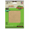 Sanding Sheets, Aluminum Oxide, 100-Grit, 4.5 x 5.5-In., 25-Pk.