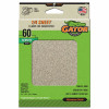 Sanding Sheets, Aluminum Oxide, 60-Grit, 4.5 x 5.5-In., 25-Pk.
