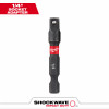 Shockwave Socket Adapter, 1/4 In. Hex Shank to 1/4 In. Square
