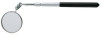 2-1/4 In. Round Inspection Mirror, 10-1/2-15 In. Telescoping Handle