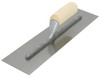 Finishing Trowel, Curved Handle & Stainless Steel Blade, 14 x 4 In.