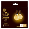 LED Light Bulbs, G25, Amber Warm White, 5.5 Watt, 400 Lumens, 2-Pk.