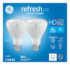 LED HD+ Refresh Light Bulbs, BR30 Medium Base, 8 Watt, 2-Pk.